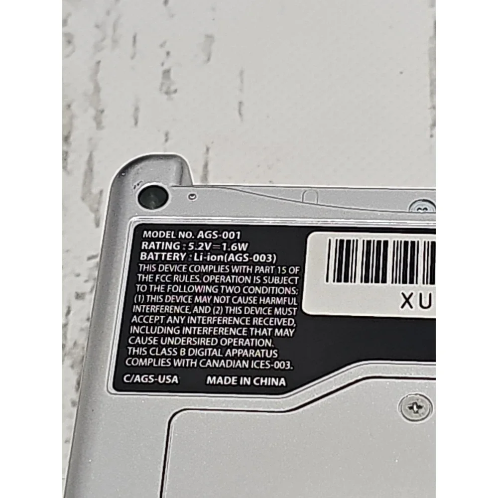 Nintendo Game Boy Advance SP Handheld System - Silver